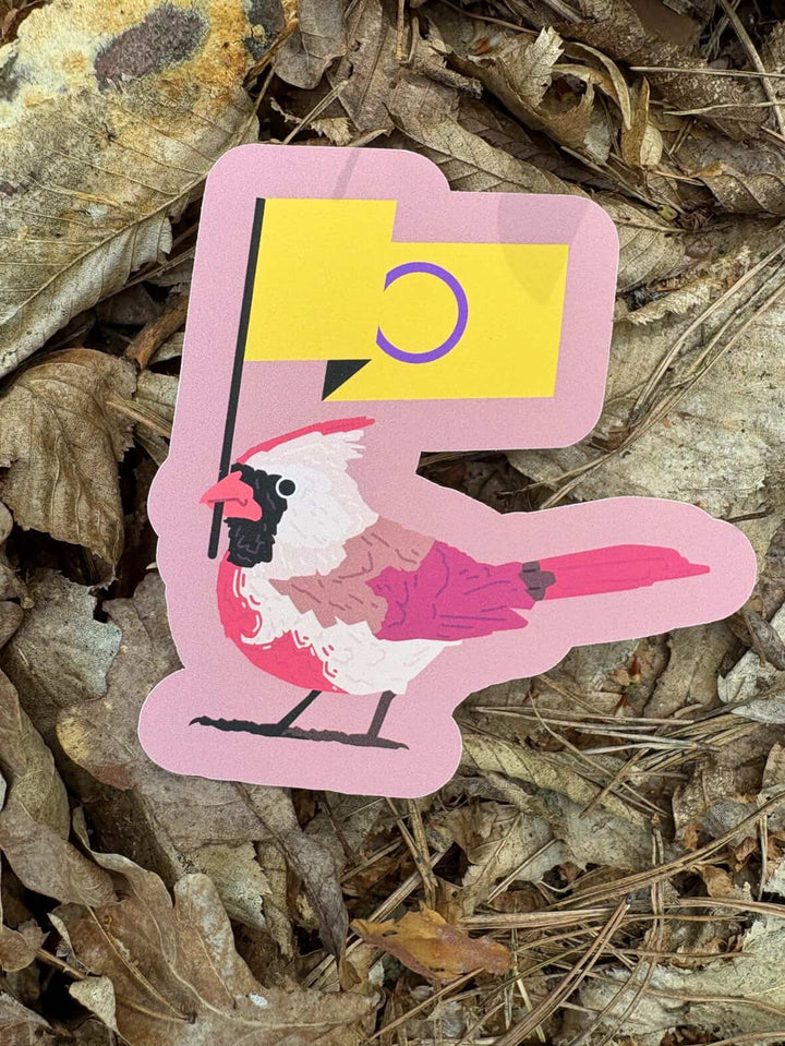 Intersex Cardinal Sticker