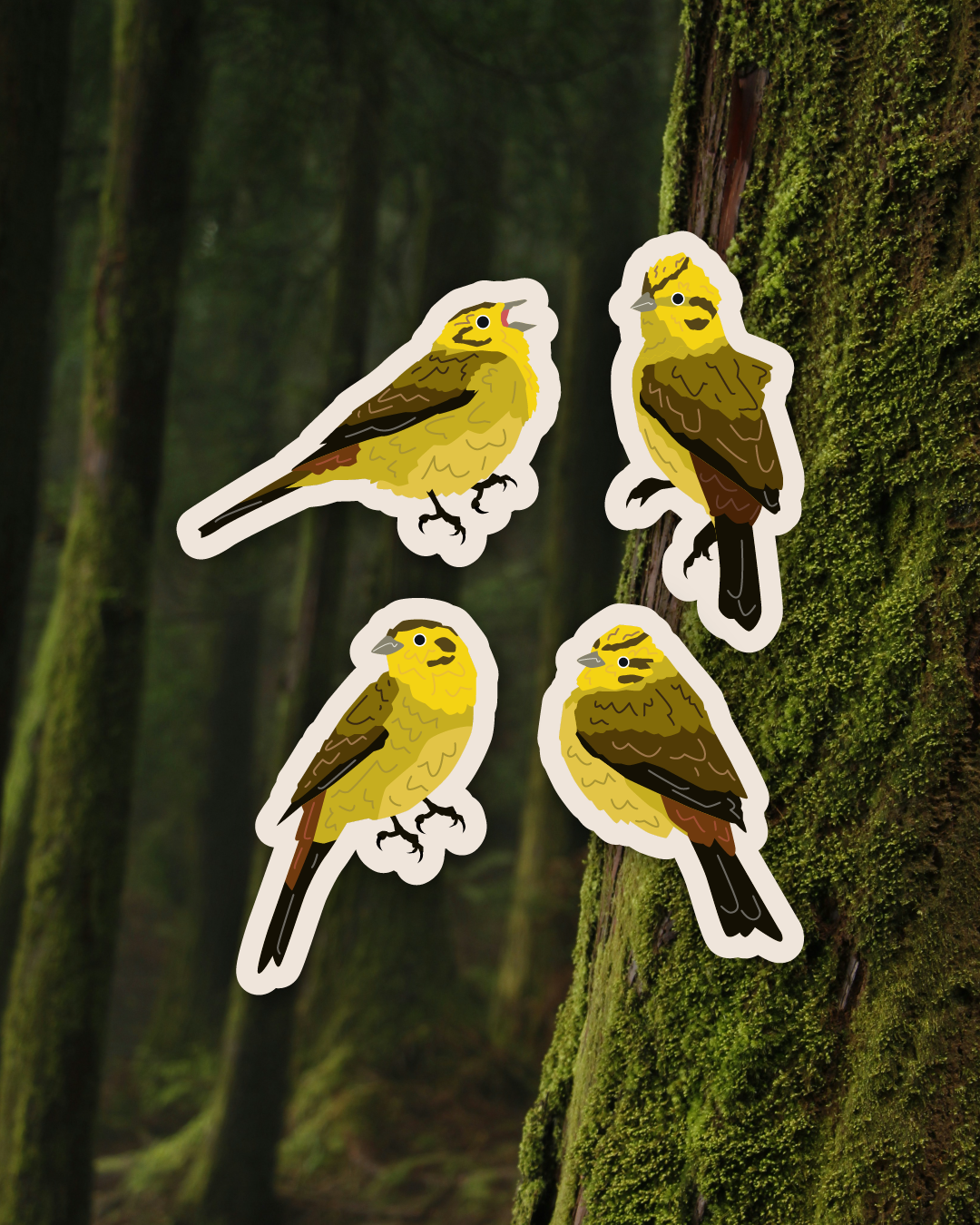 Yellowhammer Sticker Pack