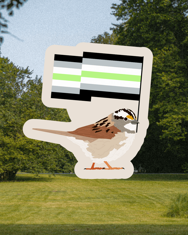 Agender White-throated Sparrow