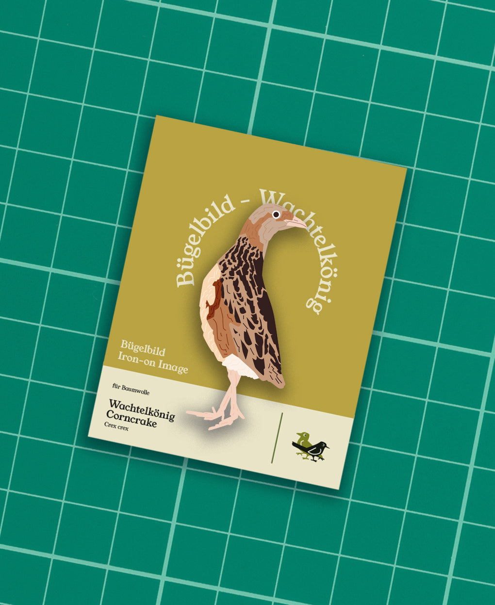 Corncrake Iron-On Image