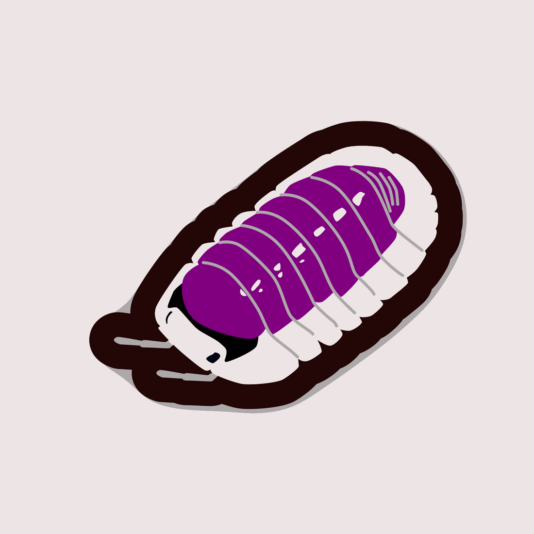 Pride Isopod Sticker