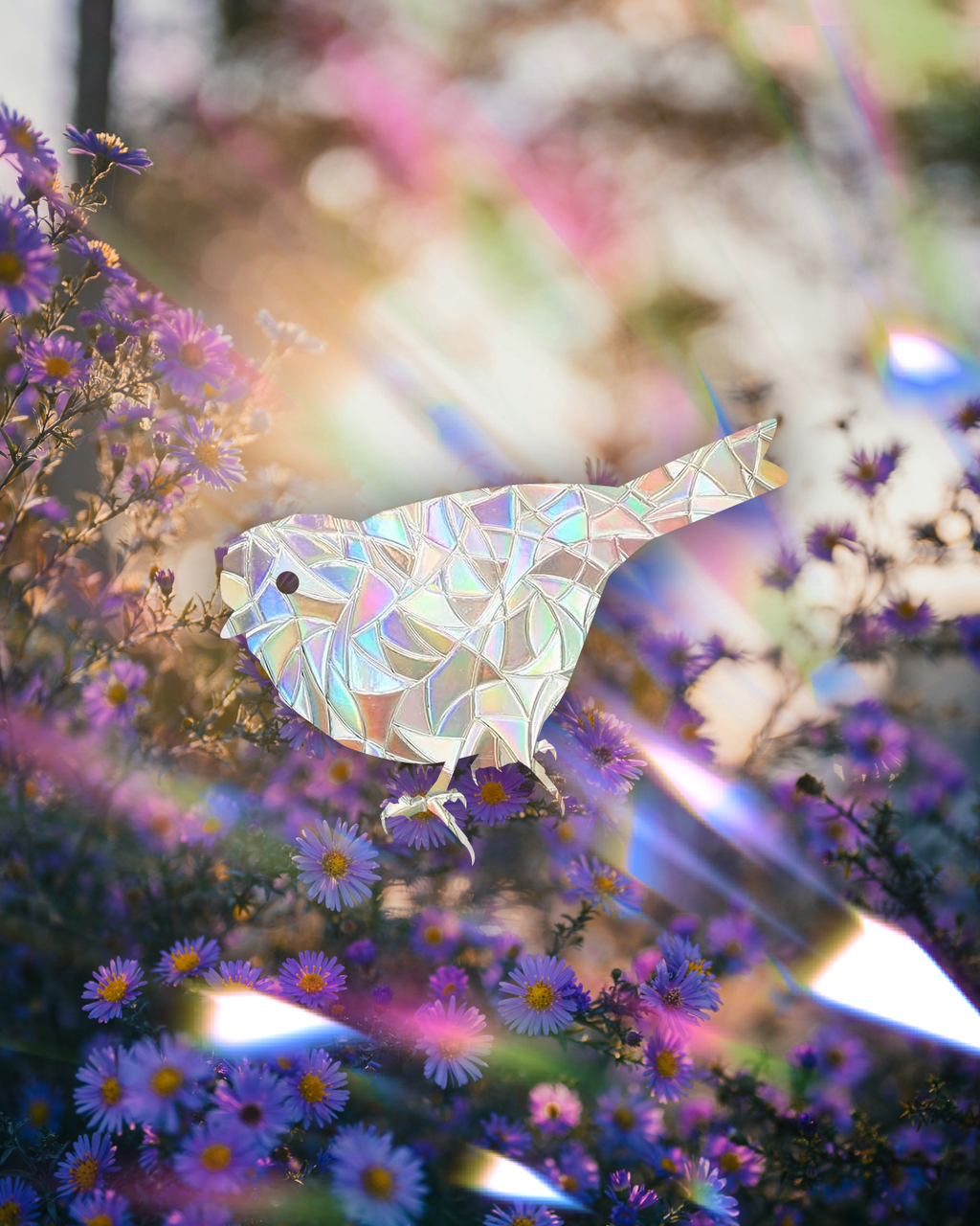 Mohua adhesive Suncatcher